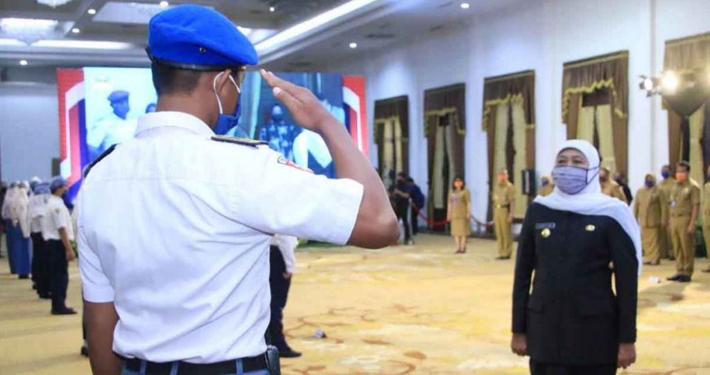 Pembukaan MPLS oleh Gubernur Khofifah 